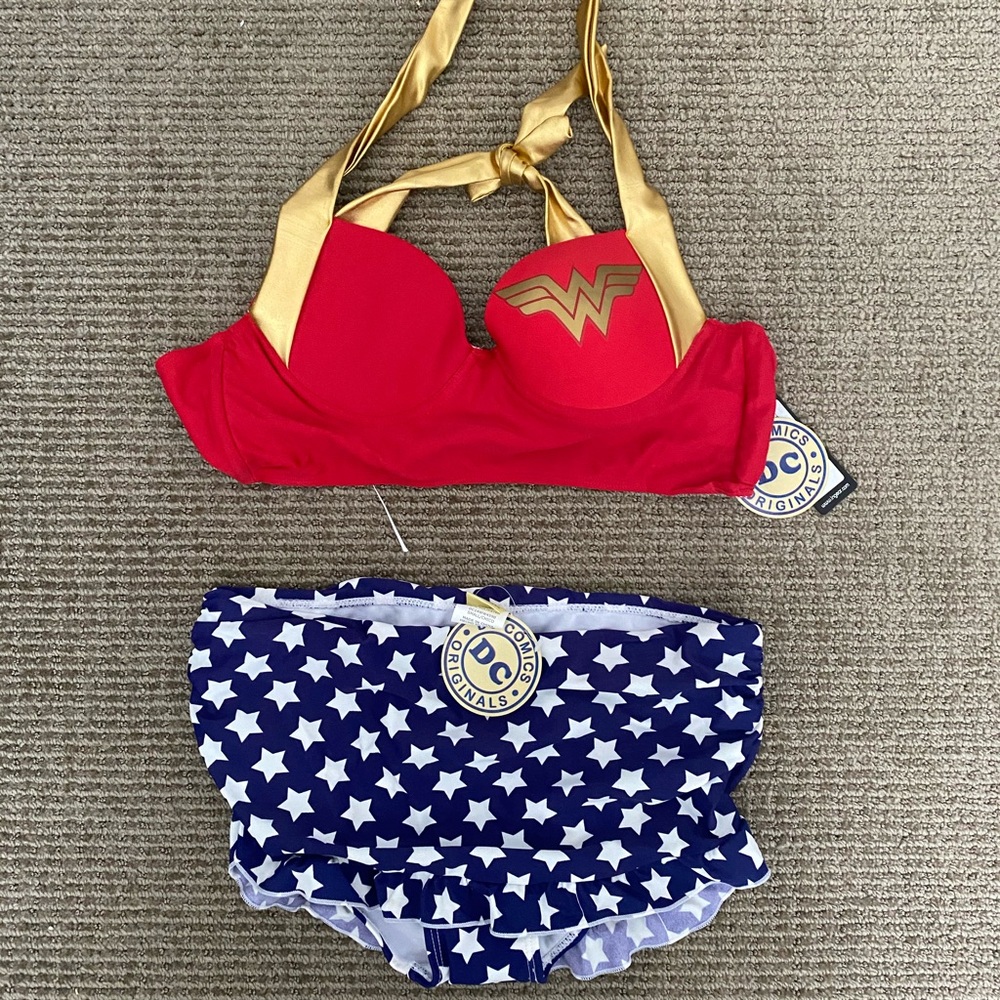 Wonder Woman Novelty Swimsuit